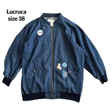 Lucruca 루카 데님 더블 지퍼 자켓 블루종