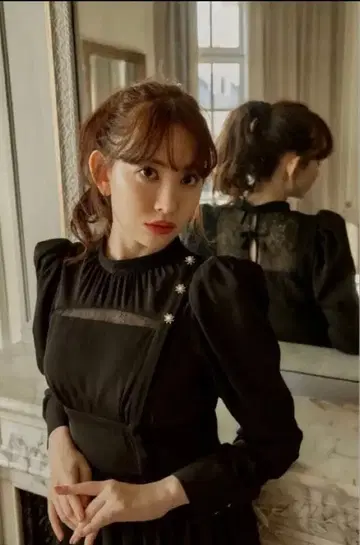 택 포함 미사용 새상품 herlipto 하립투 홀리데이 드레스 홀리데이