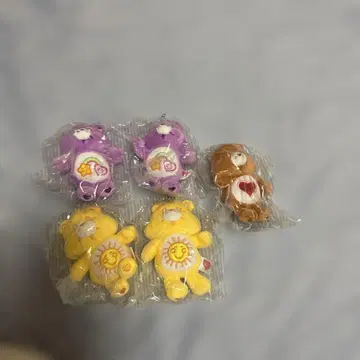 케어베어 봉제 인형 5체 세트