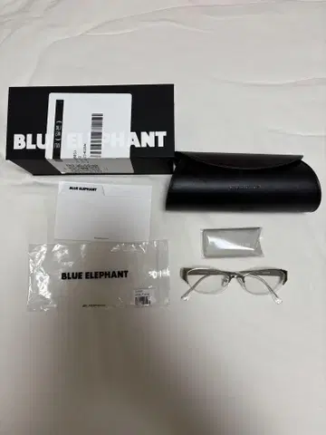 BLUE ELEPHANT 안경 실버