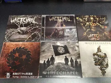 WHITECHAPEL 수입반 CD 묶음 판매