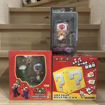 [ 미개봉 새상품 ] 슈퍼 마리오 피규어 3세트
