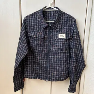 COMMON GULL PRODUCTS 체크 무늬 자켓 블루종 M