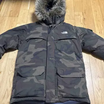 THE NORTH FACE 카모플라쥬 다운 자켓