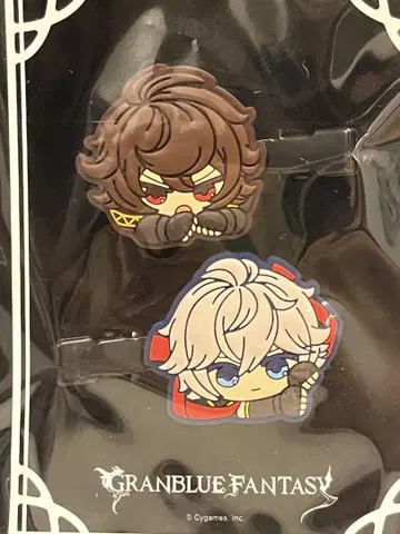 그랑블루 판타지 샌달폰 & 루시페르 앞머리 클립 미사용 새상품