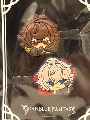 그랑블루 판타지 샌달폰 & 루시페르 앞머리 클립 미사용 새상품