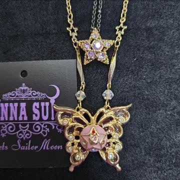 새상품급 세일러문 x ISETAN ANNA SUI 목걸이