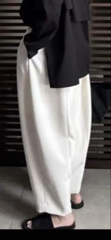 택 포함 미사용 새상품 LOHEN COCOON PANTS 코쿤 팬츠