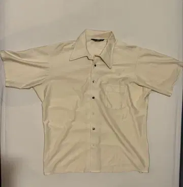 Van Heusen 반팔 셔츠 크림색