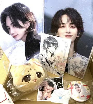 정한 생일 럭키드로우 굿즈 세트