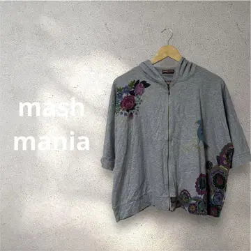 mash mania 매력을 응축! 성숙/러블리 디자인 후드티