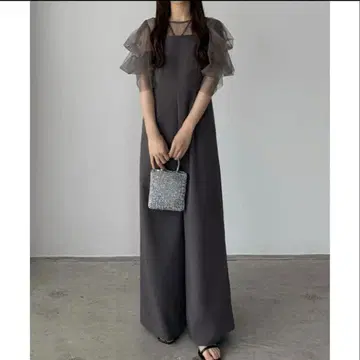 callautia [포멀 대응/끈 탈부착 가능] 시어 탑+살로펫