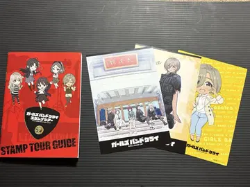 걸즈밴드클라이 갈클라 스탬프 투어 캔뱃지 스탬프북 덤 포함