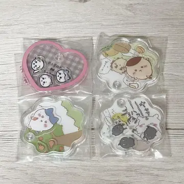 치이카와(먼작귀) 캐릭터 샤카참 구미 4개 세트
