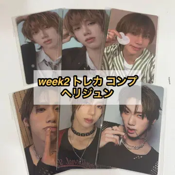 보이플래닛 2 아카이브 전시 week2 트레이딩 카드 컴프 헬리준