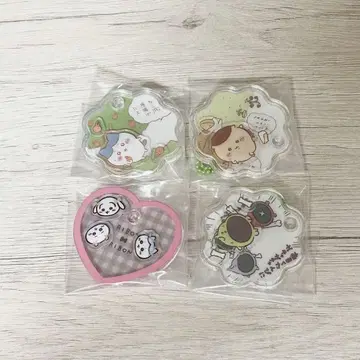 치이카와(먼작귀) 캐릭터 샤카참 구미 4개 세트