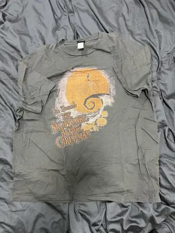 팀 버튼 나이트메어 비포 크리스마스 티셔츠 디즈니