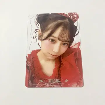 츠키아시 아마네 클리어 트레이딩 카드 FRUITS ZIPPER 초초초