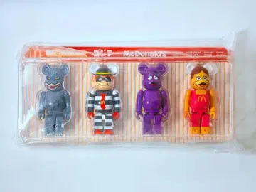 [ 고질라 VS 맥도날드 BE@RBRICK ] 4체 세트 미개봉 새상품