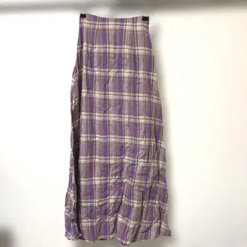내추럴 뷰티 베이직 백 레이스업 맥시 스커트 레이스업
