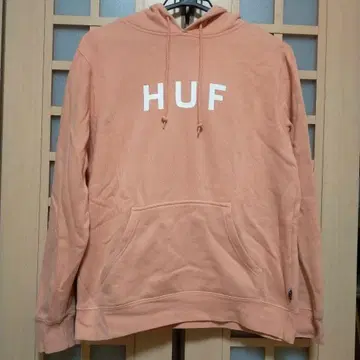 HUF 핑크 후드티