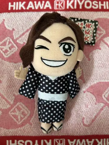 히카와 키요시 봉제 인형 괜찮아 도트 무늬 버전