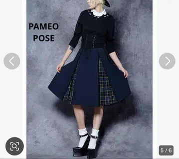 [ PAMEO POSE ] NAILS KNIT 네일 니트 블랙 리본