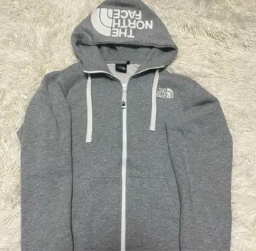 THE NORTH FACE 그레이 풀 지퍼 후디