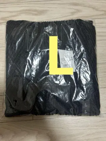 유니클로 U 메리노 블렌드 하이넥 가디건 L 다크 그레이 UNIQLO