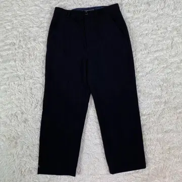 MARY QUANT 마리퀀트 크롭 팬츠 슬랙스 블랙