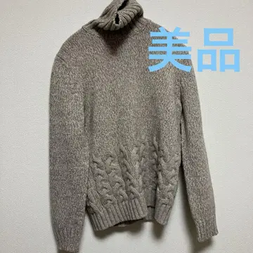 altea 케이블 짜임 스웨터 하이넥