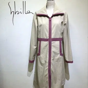 새상품급 sybilla 시빌라 리버서블 나일론 코트 2WAY
