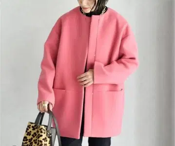UNTITLED 노카라 코트