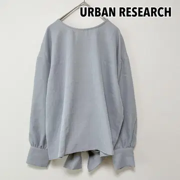 URBAN RESEARCH 어반 리서치 긴팔 블라우스 라이트 블루