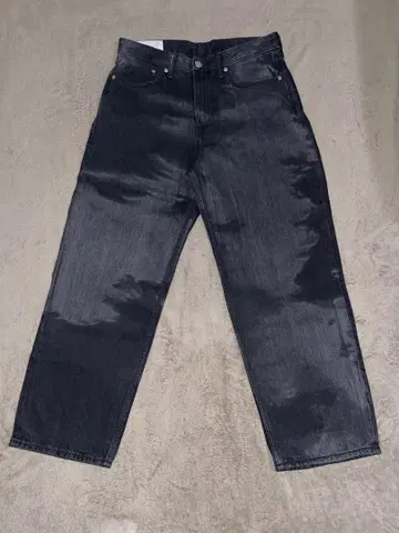 H&M 루즈핏 데님 블랙 31/30