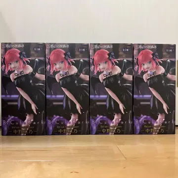 5등분의 신부* BiCute Dark 피규어 -나카노 니노- 4개 세트