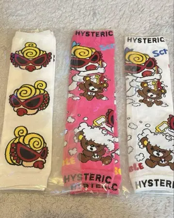 HYSTERIC BEAR 양말 3켤레 세트