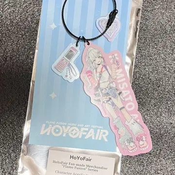 원신 호요페어 카미사토 아야카 아크릴 키링