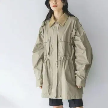 JEANASIS 헌팅 자켓 베이지