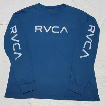 RVCA 루카 로고 프린트 긴팔 T셔츠