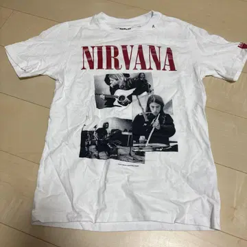 NIRVANA 포토 프린트 T셔츠 2018년 한정판