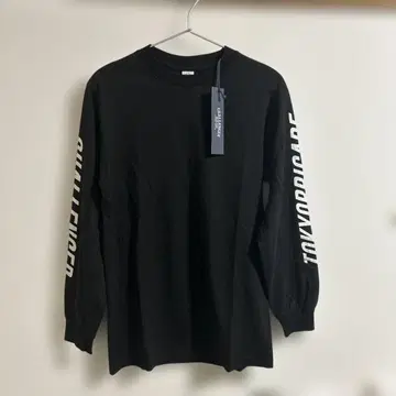 CHALLENGER 롱T 소매 프린트 블랙 S 사이즈