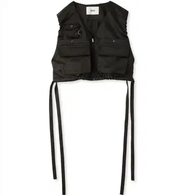 FURFUR 워크 포켓 베스트 BLK