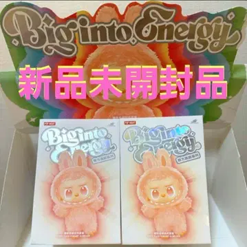 Big into Energy labubu 에너지브 미개봉