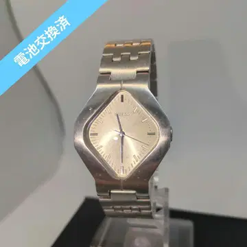 GUESS 남성용 손목시계 게스 쿼츠식 실버 인기 레어 빈티지