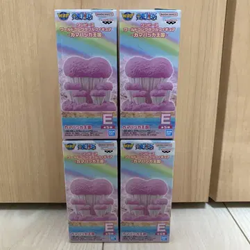 [ 4개 세트 ] 원피스 월드 컬렉터블 피규어 카마바카 왕국