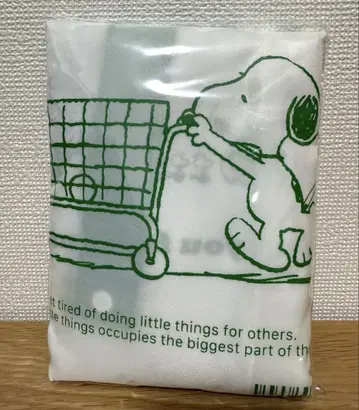 패밀리마트 한정판 스누피 SNOOPY 쇼핑백 디자인 에코백 2