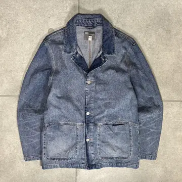 빈티지 G 커버올 크러쉬 데님 오니히게 아메카지 90s