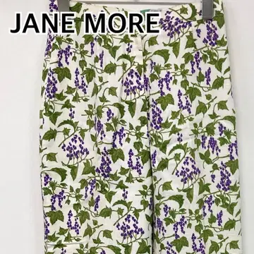 JANE MORE 팬츠 이지 팬츠 와이드 팬츠 꽃무늬 [ CB501 ]