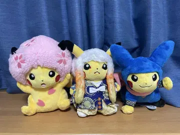피카츄 봉제 인형 3세트